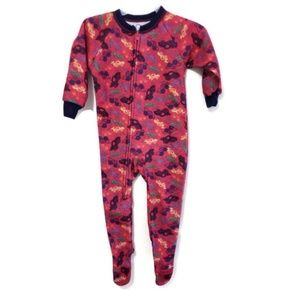 Gerber boys sleeper sz 3t toddler red footsie kids